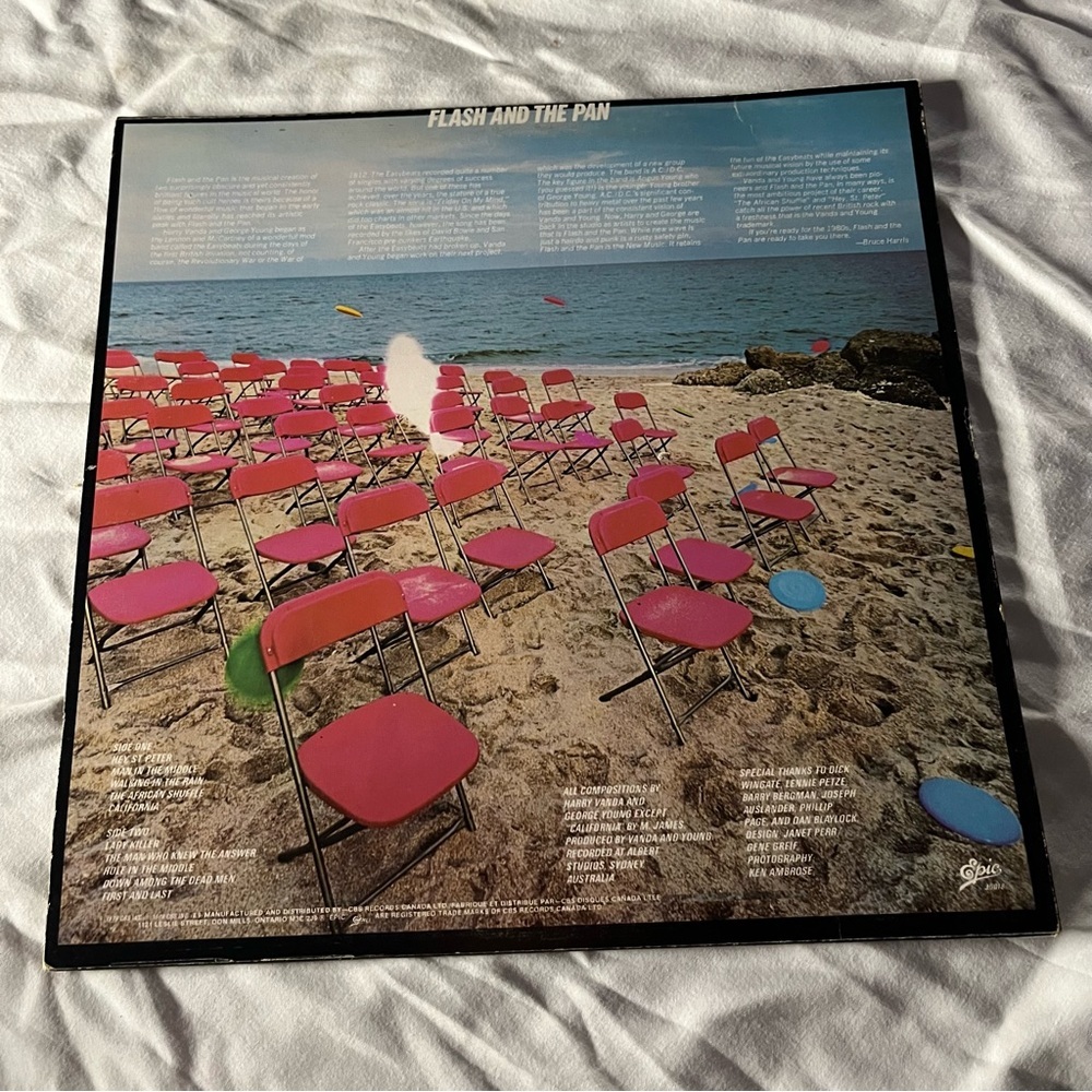 Flash and the Pan Vinyl Record - Picture 2 of 4